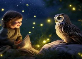 萤火虫儿童故事睡前；萤火虫的睡前故事