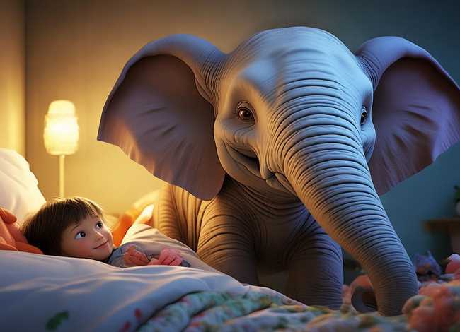 大象故事儿童睡前收听（大象的故事睡前故事在线听）