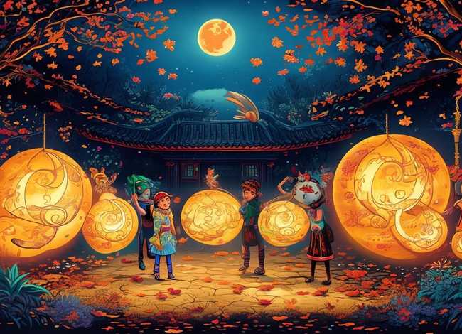 中秋节儿童画图片大全;中秋节儿童画图片大全大图 简单 创意 中秋节儿童画图片大全;中秋节儿童画图片大全大图 简单 创意