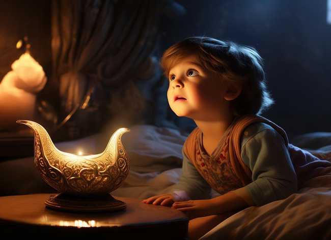 儿童睡前故事阿拉丁神灯、阿拉丁神灯的睡前故事视频