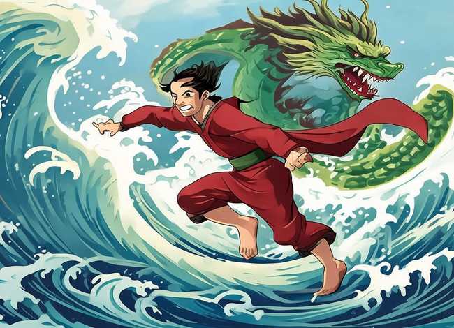 哪吒闹海的故事绘本；哪吒闹海的故事绘本内容