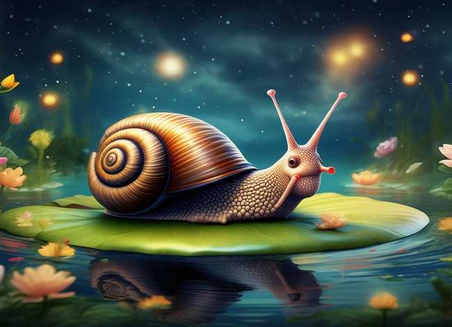 儿童睡前故事蜗牛的故事 - 蜗牛的睡前小故事