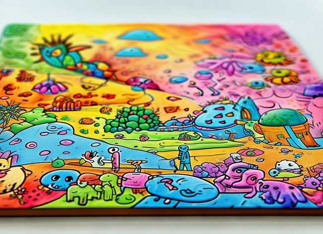 儿童涂色故事书（涂色故事书打印模板）