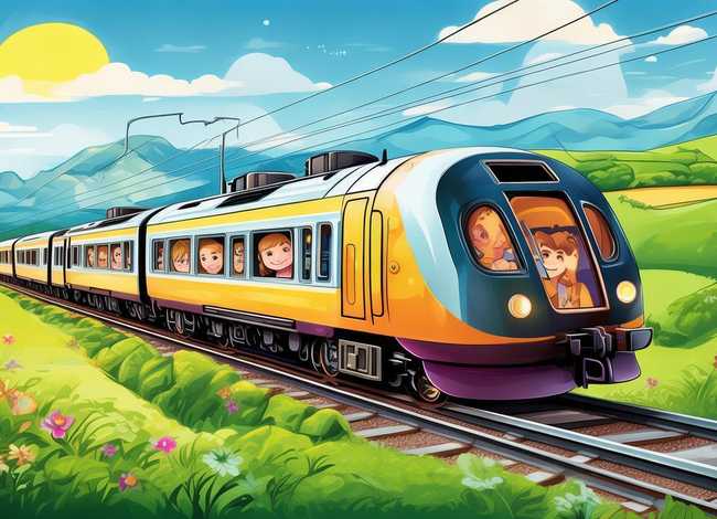 高铁的故事儿童版；关于高铁的绘本故事