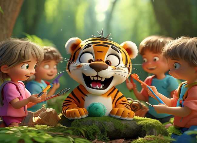 儿童故事老虎拔牙的小视频 - 幼儿故事老虎拔牙4分钟的视频