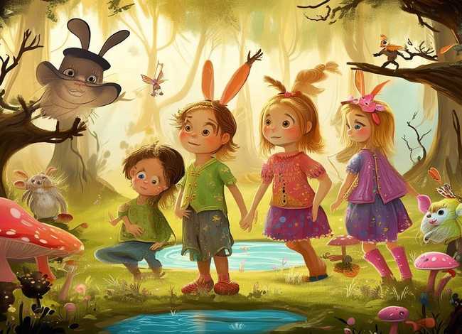 儿童故事大全集5到6岁四兄弟 - 儿童故事4-6岁全集