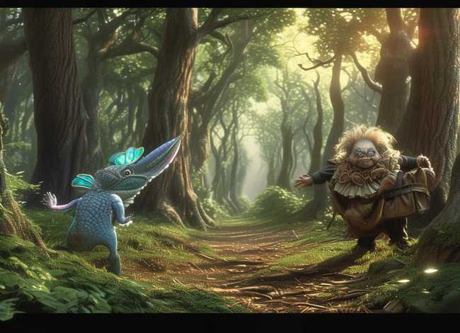 妖怪抓老贼的儿童故事 - 妖怪抓小孩的故事