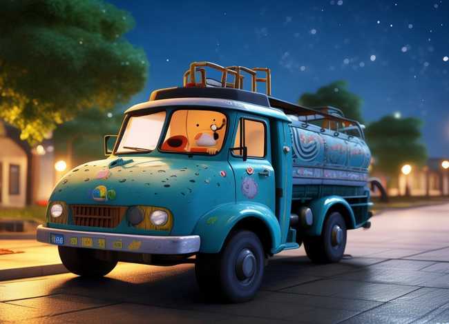 洒水车的烦恼睡前故事 - 洒水车的故事睡前故事 洒水车的烦恼睡前故事 - 洒水车的故事睡前故事