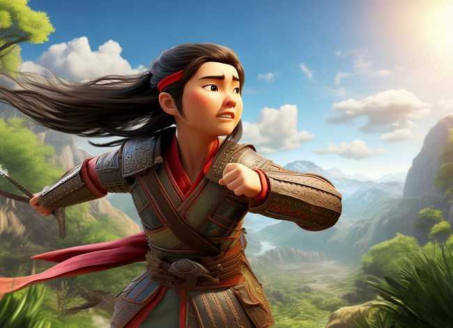 花木兰故事儿童动画片；花木兰的故事 动画片视频中文版