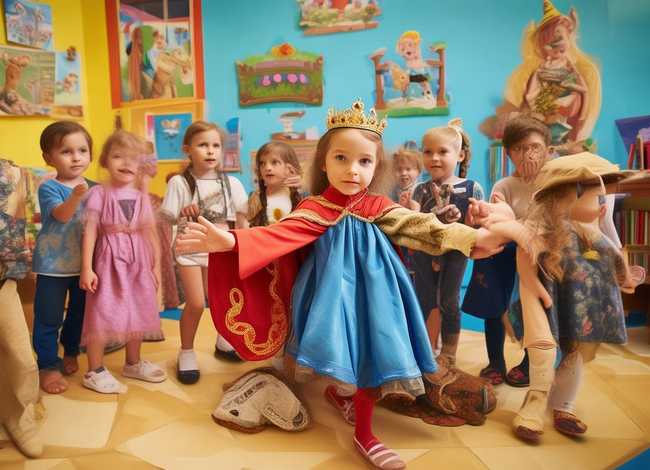 幼儿故事多角色扮演 - 幼儿园故事角色扮演