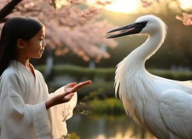 鹤童人物故事 鹤的故事