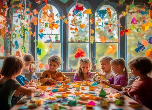 儿童纸窗花；儿童纸窗花怎么做的