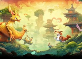 十二生肖故事儿童动画片；十二生肖故事6集动画片