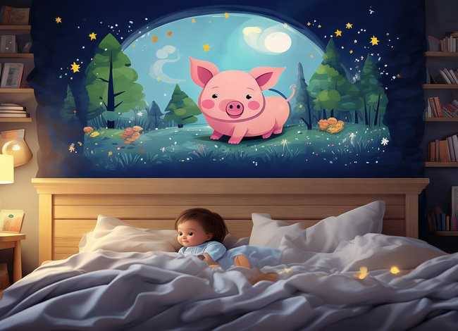猪的故事3-6岁儿童睡前故事、猪的睡前故事故事100篇