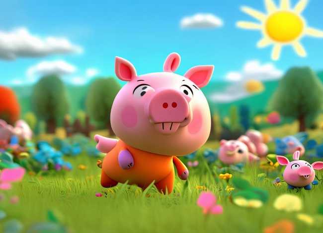 小故事小猪佩奇，故事小猪佩奇第1集