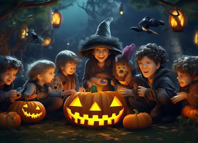 万圣节故事儿童完整版 万圣节的幼儿故事