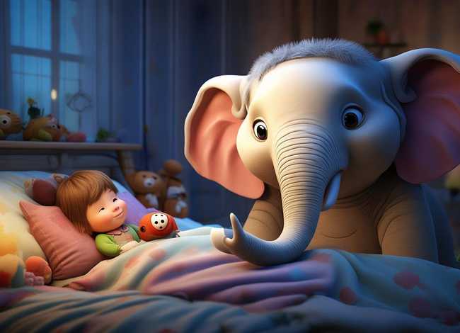 儿童睡前大象故事收听（大象的故事睡前故事在线听）