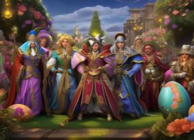 复活节贵族的花园、魔兽世界复活节的贵族成就