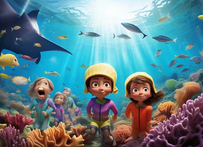 海里的故事儿童、海里的故事图片 海里的故事儿童、海里的故事图片