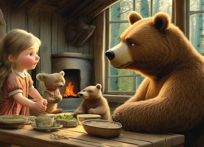 金发姑娘和三只熊故事,金发姑娘和三只熊故事概括 金发姑娘和三只熊故事,金发姑娘和三只熊故事概括