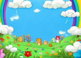 儿童插画背景图 儿童插画背景图片