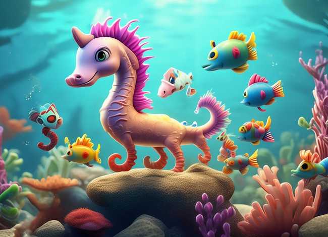 儿童绘本海马故事 绘本故事《海马先生》