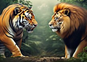 老虎与狮子的故事告诉我们道理、老虎与狮子的故事告诉我们道理和启示