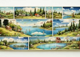 简笔画小故事 连环画 - 简笔画小故事 连环画图片