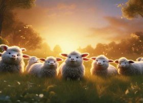 狼和七只小羊儿童睡前故事mp3 - 睡前故事 第3集狼和七只小羊