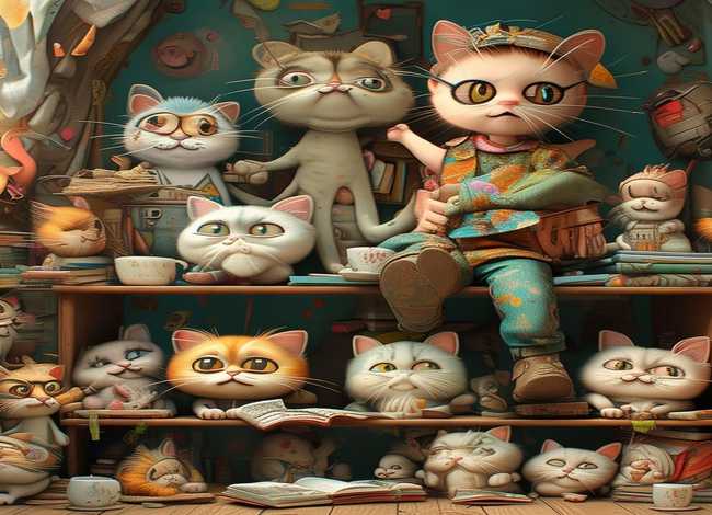 糊涂涂儿童故事、糊涂猫故事 糊涂涂儿童故事、糊涂猫故事