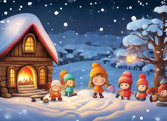 关于冬天的幼儿故事 - 关于冬天的故事幼儿园绘本