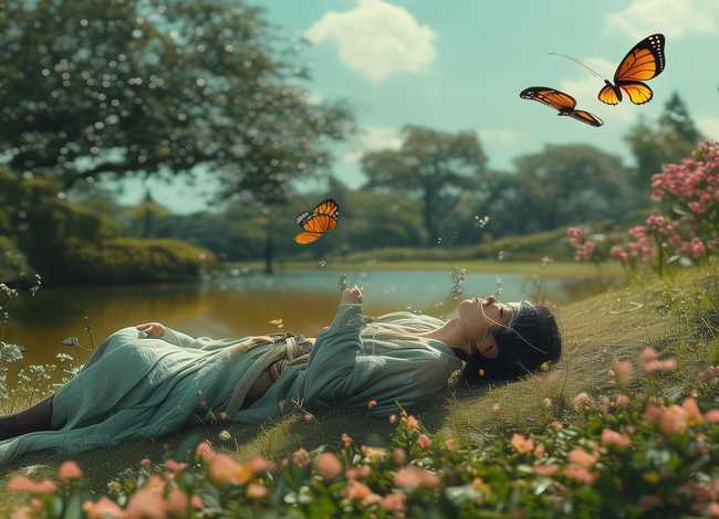 庄子蝴蝶梦故事；庄子蝴蝶梦的故事