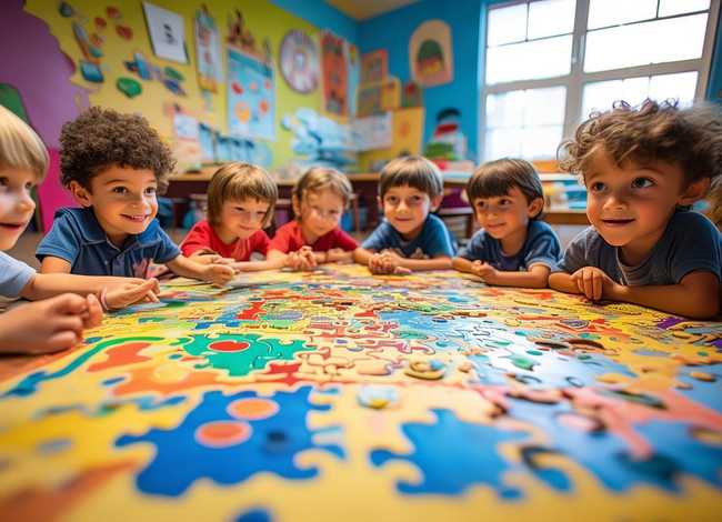 儿童讲故事拼图；小学生拼图讲故事