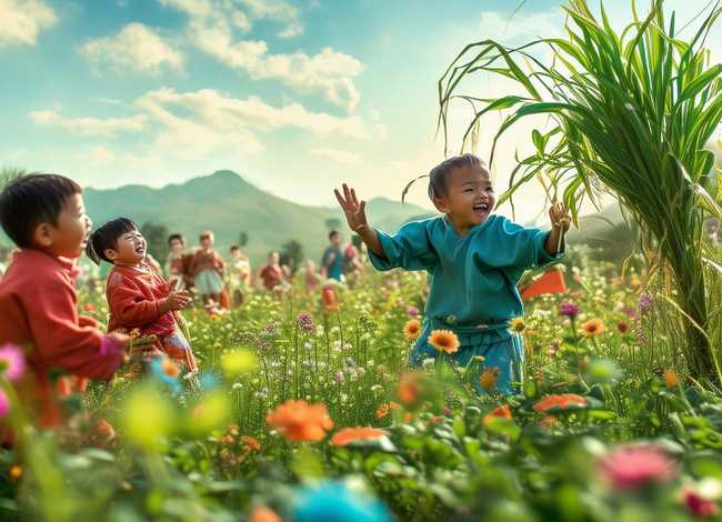 儿童故事拔苗助长三分钟看，拔苗助长的幼儿表演故事视频