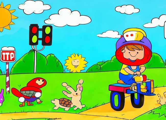 关于安全的儿童绘画，关于安全的儿童绘画图片