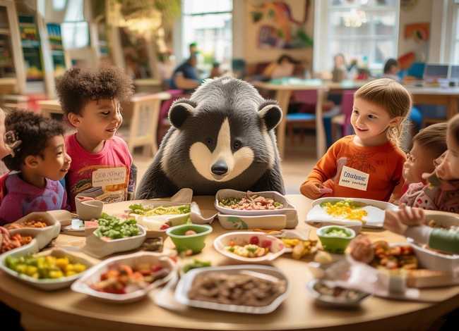 幼儿园绘本故事獾的美食、绘本故事獾的美餐教案