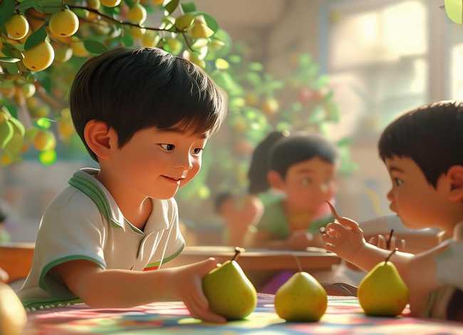 幼儿孔融让梨的故事完整版，幼儿孔融让梨的故事视频