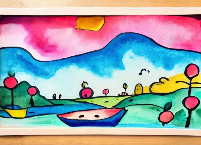 儿童画水彩笔画,儿童画水彩笔简单 儿童画水彩笔画,儿童画水彩笔简单