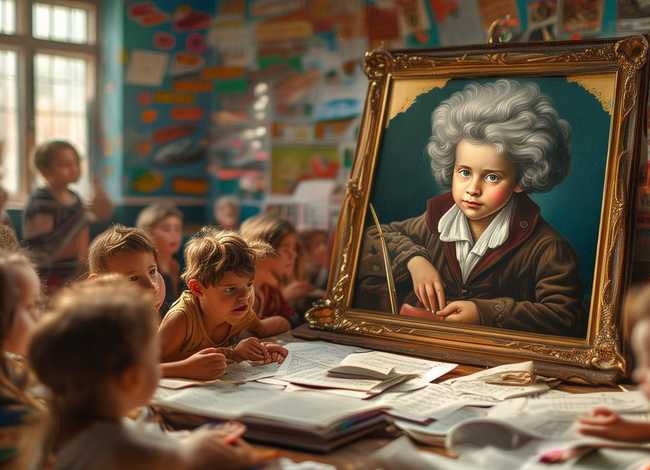 贝多芬的励志故事儿童；贝多芬的故事儿童版