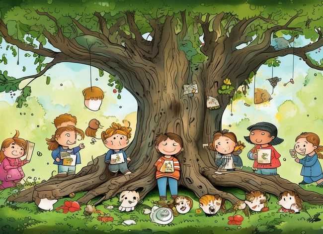 寓言故事儿童画图片大全、寓言故事画图片大全 简单