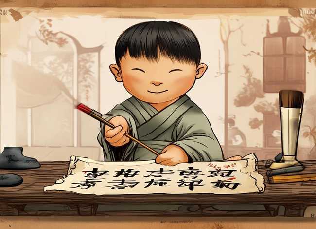 中国儿童书法故事 - 中国书法小故事视频