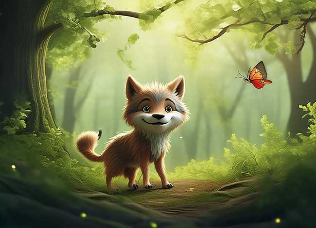 笨狼的故事创造一首儿童诗 笨狼的故事简短版