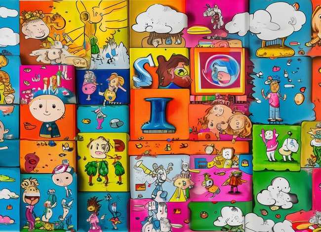 90年代儿童故事画报 - 90年代儿童海报