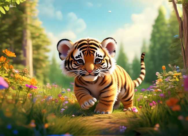 儿童小老虎故事3-6岁完整版、老虎幼儿故事大全文字版