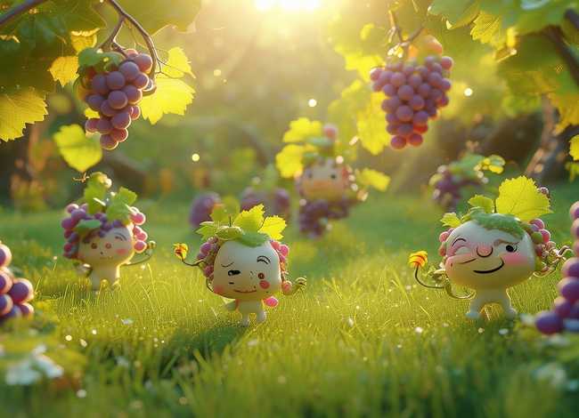 儿童故事葡萄；葡萄的幼儿故事