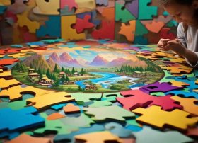 七巧板讲故事图片、七巧板讲故事图片素材