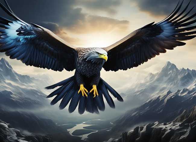 老鹰的故事文字版，老鹰的故事文字版图片