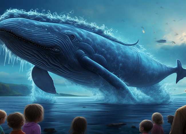 鲸鱼的故事怎么说、鲸鱼的故事怎么说英语