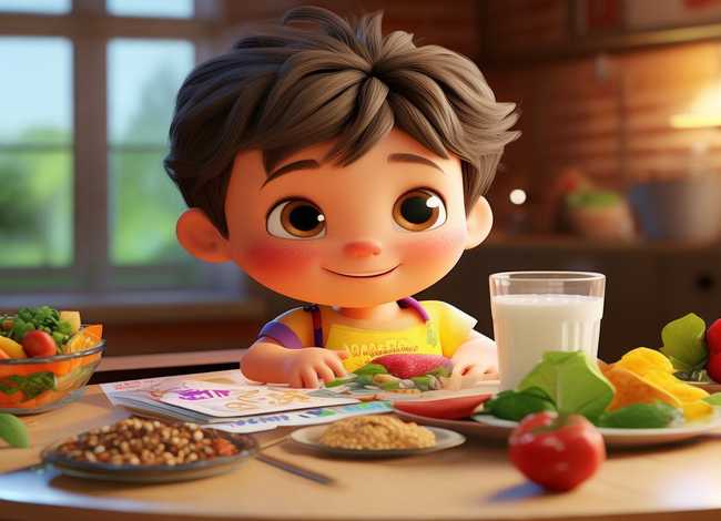 儿童营养故事100例 - 幼儿营养健康小故事