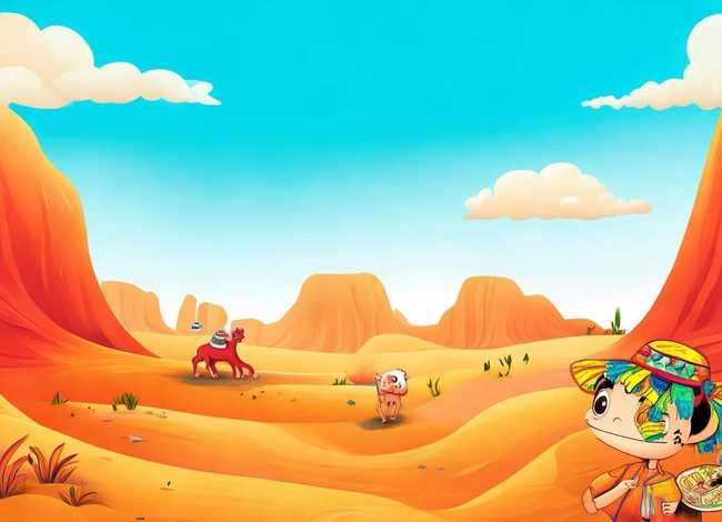 儿童绘本沙漠故事 - 关于沙漠的儿童绘本